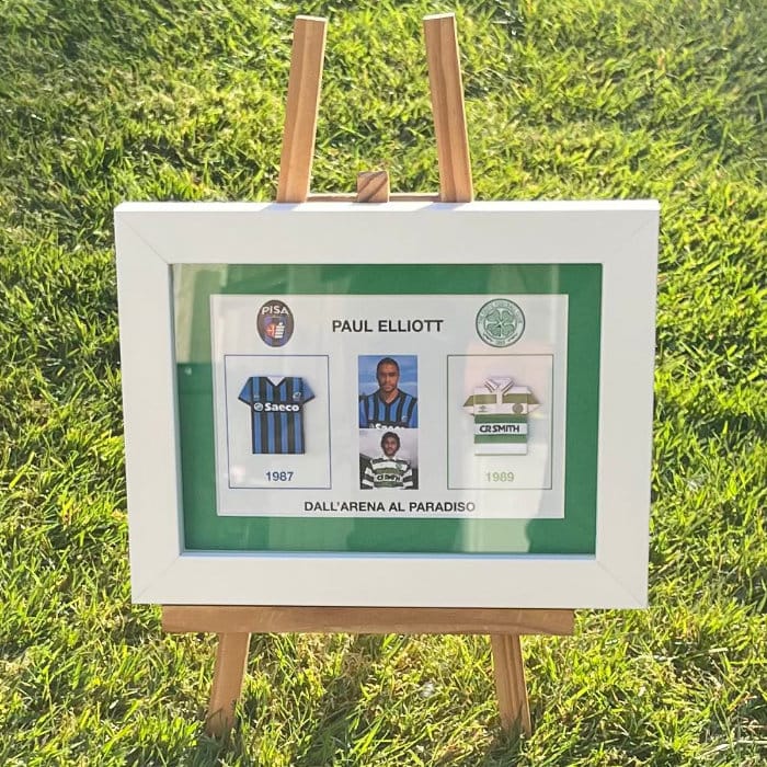 Framed football shirt gift